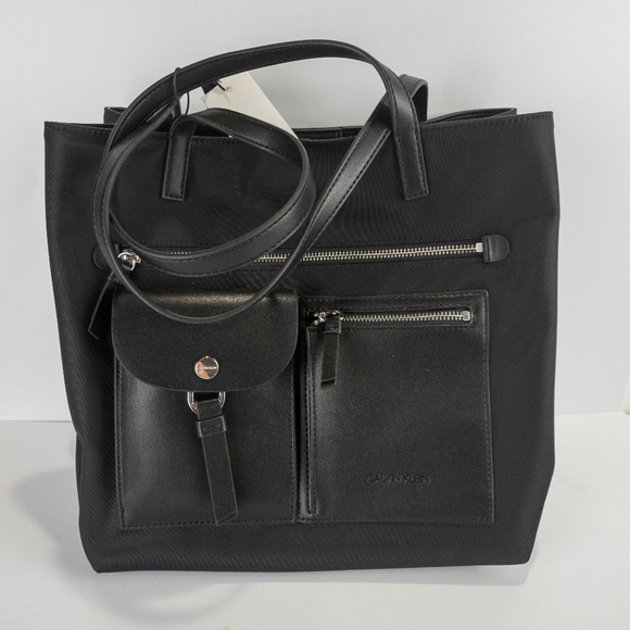 Calvin Klein Rossa Nylon Tote - Picture 3 of 4